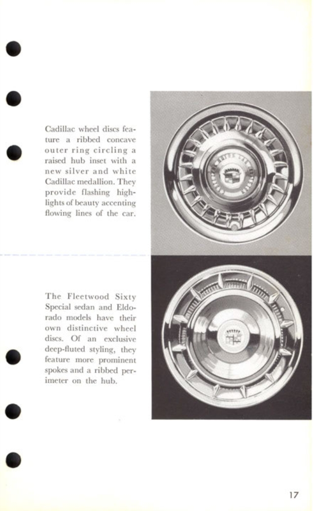 1959 Cadillac Salesmans Data Book Page 70